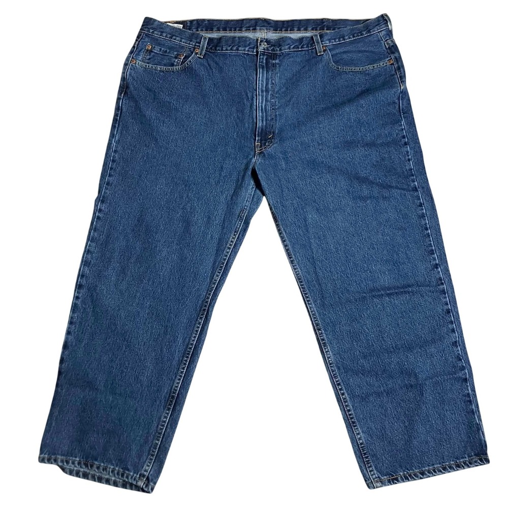 Levis 550 Relaxed Fit Jeans Womens 48x29 Medium Wash Blue Denim